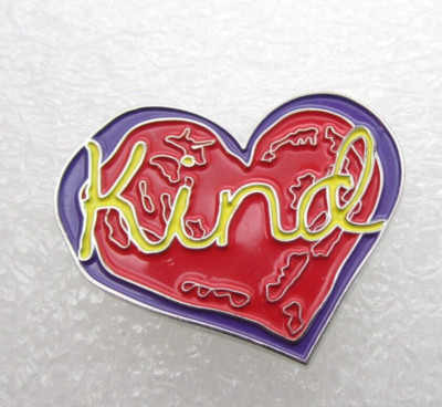 Kind Hearted Lapel Pin (C495)