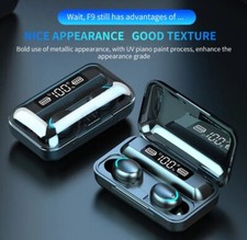 TWS BTH-F9-5 True Wireless Smart Touch Earbuds Headset With Power Bank Casing