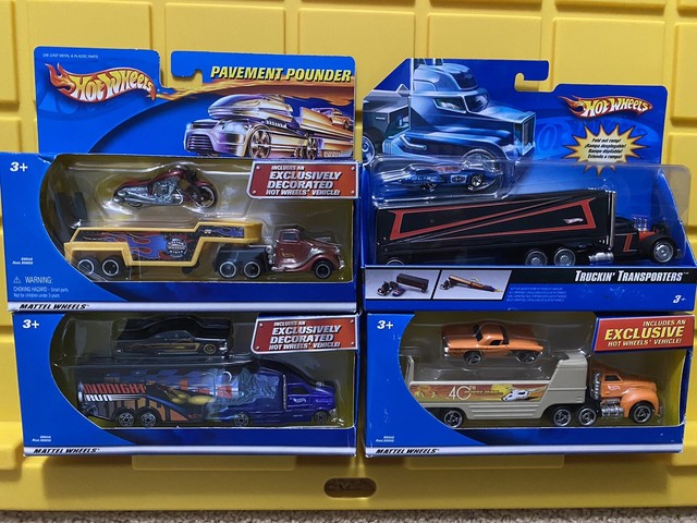 Hot Wheels Truck Haulers Transport Lot Of 4 NIB #6 | eBay