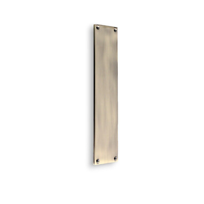 Viktorianischer antiker Innentürschutz Fingerdrücker 300 mm x 75 mm