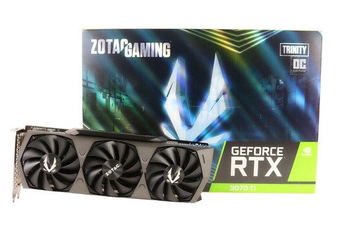 ZOTAC GAMING GeForce RTX 3070 Ti Trinity OC 8GB GDDR6X Graphics Card
