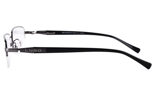 100% Pure Titanium Men Half Rimless Optical Business Eyeglasses Frame Bifocal Rx - Picture 15 of 27