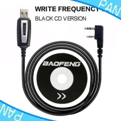 MARKENLOS USB Programmier-kabel Für Baofeng BF-888S UV-5R Radio Hand Funkgerät Zubehör Neu