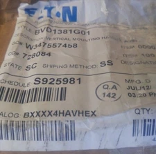 New Eaton BVD1381G01 Vertical Mounting Hanger Assembly