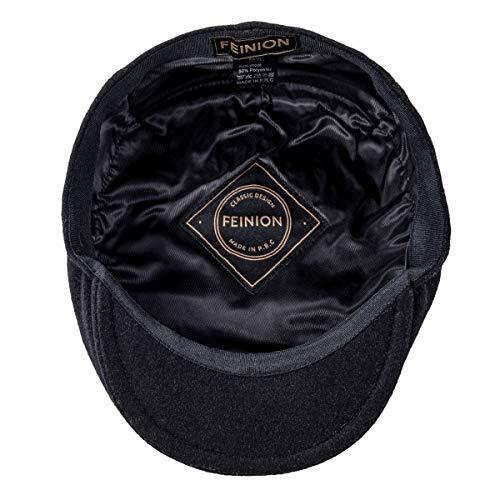 Men's Wool Tweed Newsboy Ivy Cap Gatsby Golf Flat Hat 7 3/4