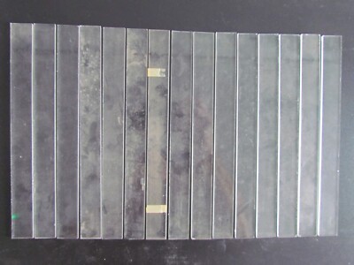 SET OF 15 GLASS STRIPS 23 X 240mm FOR RAYBURN CB34 | eBay UK