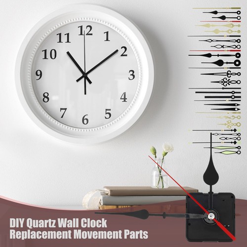 Clock Mechanism Kit Battery Powered Quartz Clock Movement Replacement·~·_^ - Picture 3 of 11