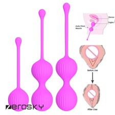 Kegel Exerciser Weights Pelvic Floor Ben Wa Balls Vaginal Bladder Control Kegels