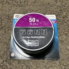 Commercial Electric 50 Ft HDMI High Speed Cable W/ Ethernet 1080P HDMI Cable