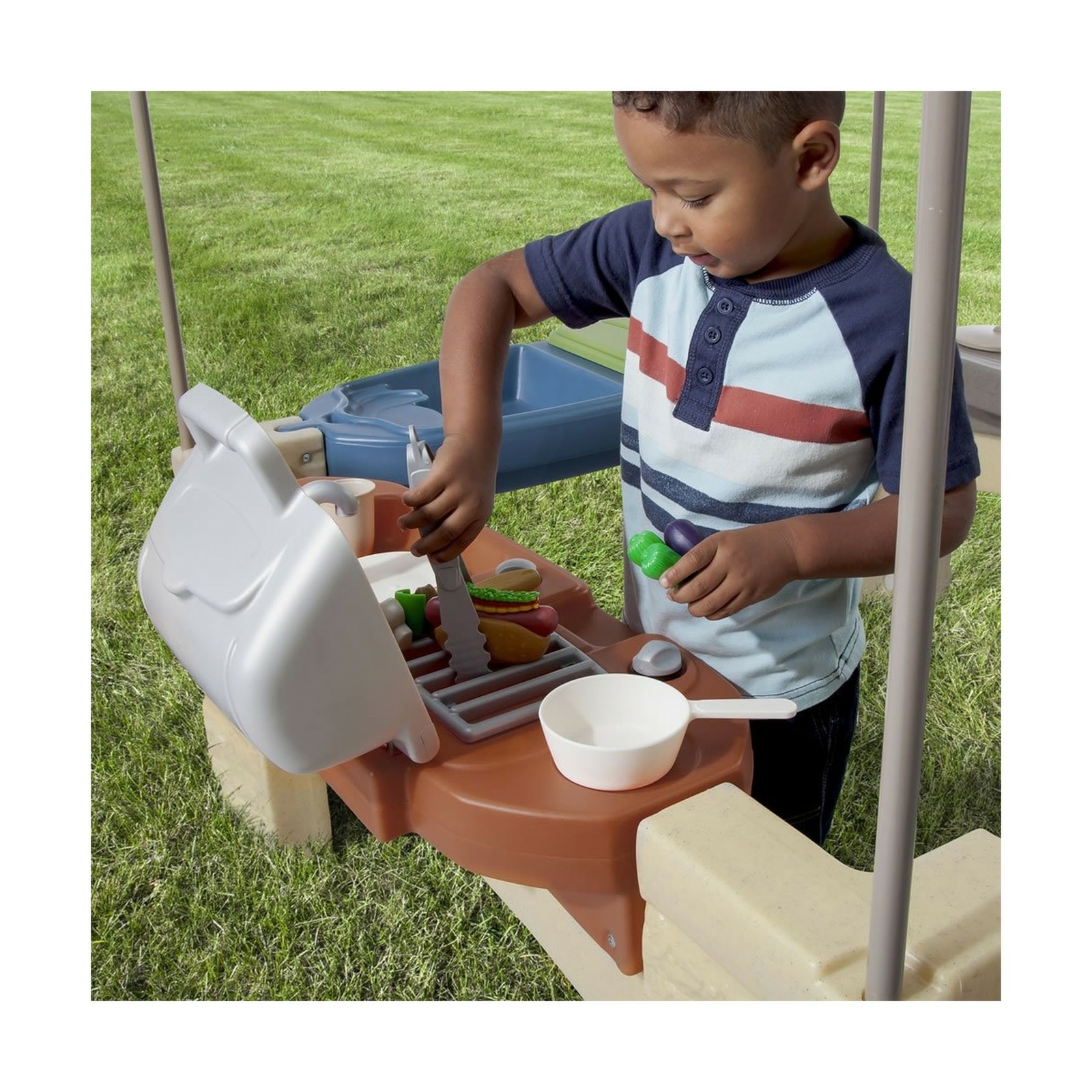 step 2 patio with canopy