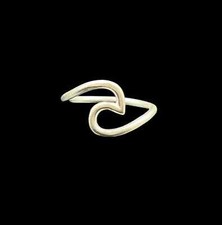 Simple Ring Wave Ring Handmade Ring In 925 Sterling Silver Ring Women Ring