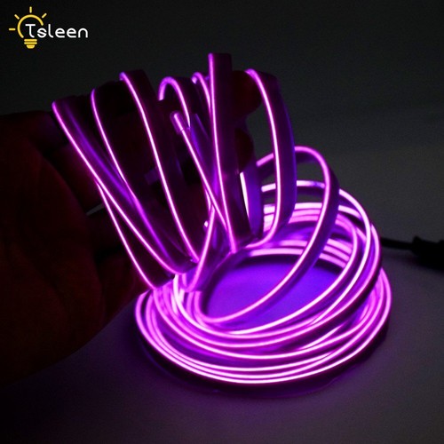 12V 5M LED Neon Flex Lights 3528 Waterproof Light Strip Flexible Bar Sign Lamp - Picture 8 of 29