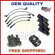 NISSAN FORKLIFT H20-II TUNE UP KIT DENSO JAPAN W16-EXR-U DISTRIBUTOR CAP ROTOR