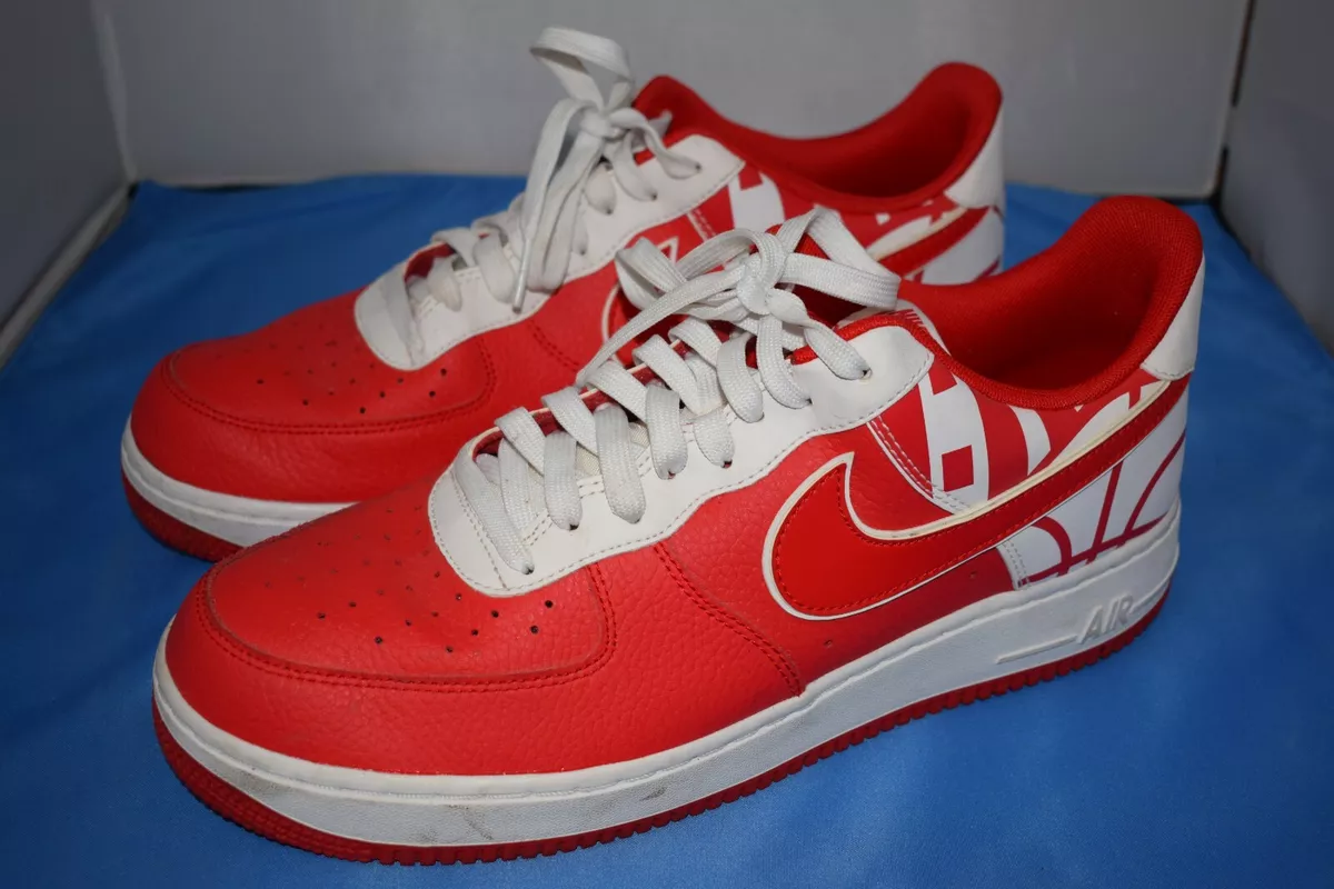 Nike Air Force 1 '07 LV8 White/University Red-Blue Void - 823511