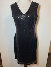 christina wu celebration black shiny dress overskirt Size 10