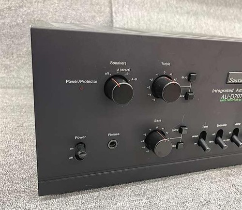 AU-707 DC integrated amplifier Black Used Tested Working Item,From Japan SANSUI - Picture 4 of 15