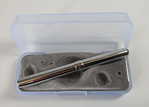 Fisher Space Pen X-750 Chrome Explorer with Comfort Gift Original Box & Case NOS - Picture 3 of 18