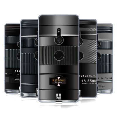HEAD CASE DESIGNS CAMERA LENS SOFT GEL CASE FOR SONY PHONES 1
