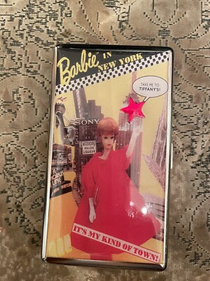 Barbie Take Me To Tiffany's 120s Cigarette Mirror 1-clip Case Biz Card  Holder