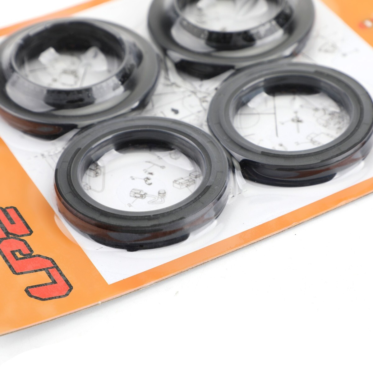 Front Fork Seal Set Oil Dust for Yamaha 125 250 XVS 5JX-23145-00