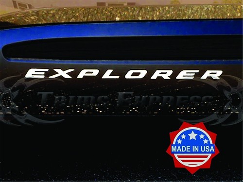 Ford Explorer Insert Letters 2020-2026 Ford Explorer Body Side Insert Trim Letter Accent Sticker ...