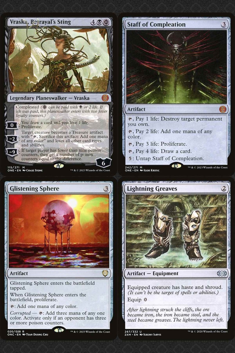 Skithiryx, the Blight Dragon INFECT Commander Deck EDH Magic MTG  Ready-to-Play