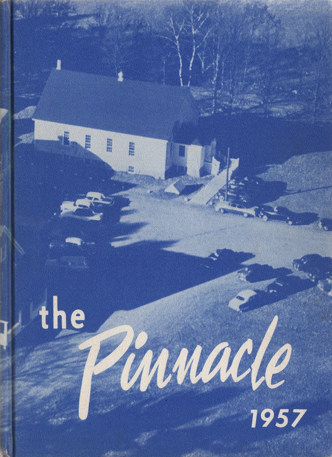 High School Yearbook South China Maine ME Erskine Academy Pinnacle 1957