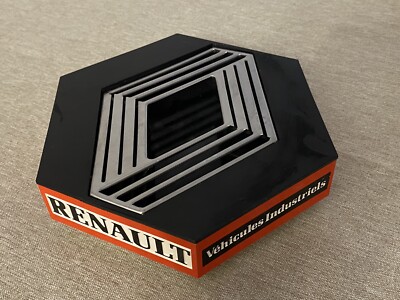 Automobilia Automobil Aschenbecher Kunststoff Werbung Renault