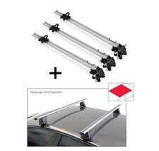 3 Fahrradträger BikePro+Dachträger Delta für für Fiat Grande Punto 199 5Tür 05-1