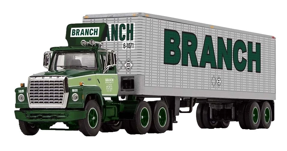 Ford 1:64 Scale Trailer Contemporary Manufacture Diecast Farm Vehicles