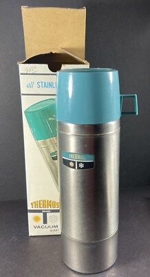 King Seeley Thermos 32 Stainless Steel Vintage 1965 (2RBD)