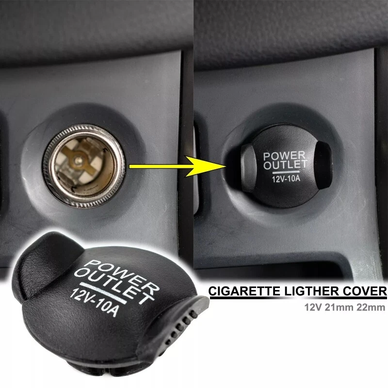 car cigarette lighter plug cover Universal Dust 2.1cm 2.2cm and volume knob for a complete repair for one radio. Universal Auto Car 21mm 22mm