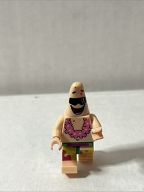 Lego SpongeBob SquarePants Patrick with Pink Lei Minifigure bob037 Set 3818 VTG