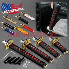 Samurai Sword Shift Knob Shifter Alloy Katana Metal Adapter Universal Jdm Racing