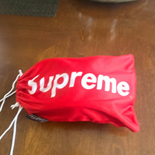 Smith x SUPREME Ski Goggles Red Frame Orange Lens Anti-Fog UV400 Supreme Strap
