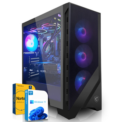Basic Gaming PC AMD Ryzen 5 3600 AMD Radeon RX 6650 XT 8GB 16GB DDR4 512GB NVMe