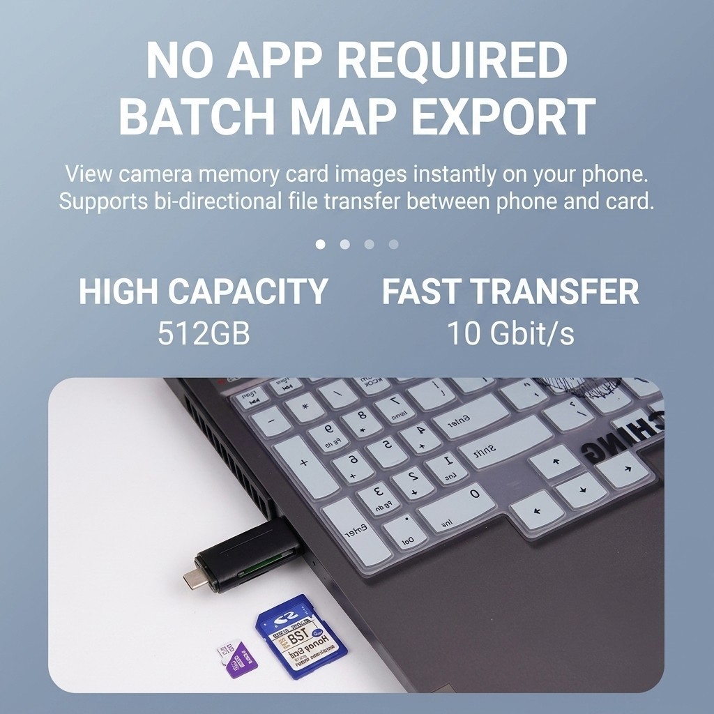 Lector de tarjetas USB 3.0 SD Micro SD TF, adaptador de tarjetas de memoria para PC laptop US, imagen 6