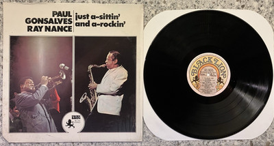 Paul Gonsalves, Ray Nance   Just A-sittin' And A-rockin' ; 1973 LP SHRINK EX