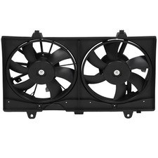 Black Radiator Condenser Fan Assembly for Sentra 2007-2012 LH RH 621770