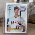 2018 Topps Heritage SHOHEI OHTANI RC ROOKIE CARD #600 DODGERS ANGELS SHARP !