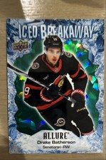 2023-24 Upper Deck Allure - Iced Breakaway Drake Batherson #IB-8 Green /249