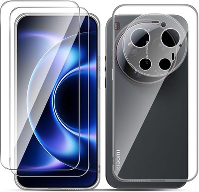 Hülle + 2X Schutzglas für Xiaomi 17 Ultra Hartglas Full Screen Displayschutz 9H