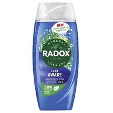 3 x Radox Feel Awake Shower Gel 225ml 7.33 per litre