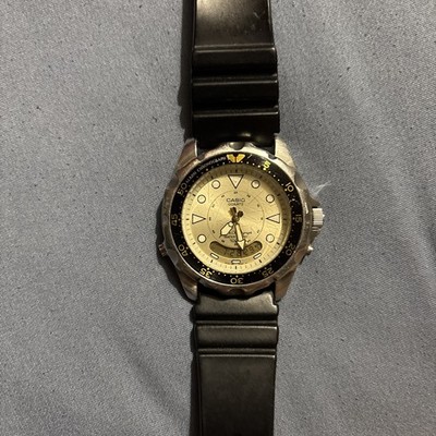 Rare Vintage Casio AD-520 Smiley Mod 388 Ana-digi Watch Arnie Retro Very Nice!!!