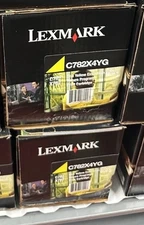 Lexmark C782X4YG Yellow Extra High Yield Toner Cartridge
