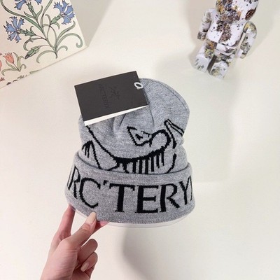 NWT Arc'teryx Bird Word Toque Beanie Grey Void Wool Winter Ski Hat