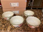 Longaberger Pottery Sunflower Salad Bowls Set of 2 in each box. 4 total — photo 2