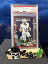 2023 Panini Clearly Donruss - Rated Rookie Tre Tucker #87 Red /49 (RC) Pop 1