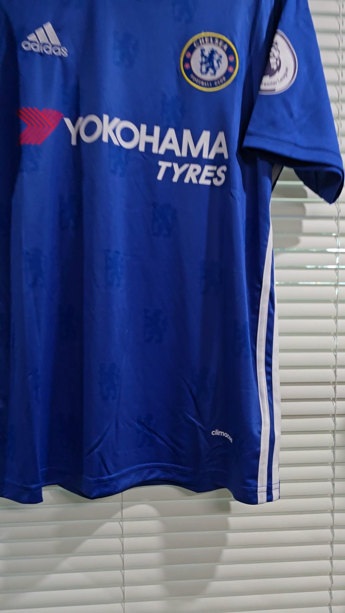 CHELSEA FC Home 16/17 - Retro - Football Soccer - HAZARD # 10