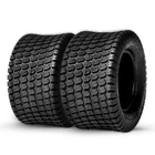 Set of 2 20x12.00-10 Garden Lawn Mower Turf Tires 4 Ply Max Load: 1320Lbs